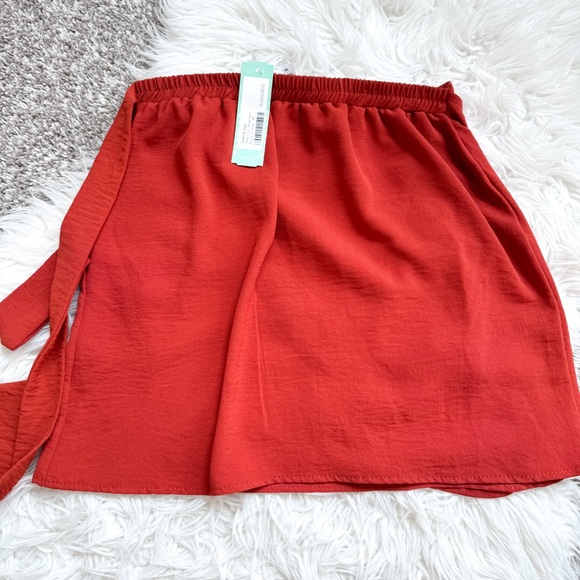 NWT Sadie & Sage | Nola Faux Wrap Skirt - Picture 2 of 4